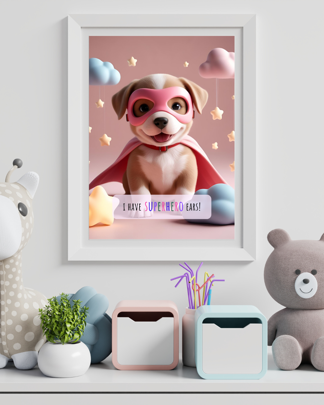 Personlig poster med valfri bild och budskap/text