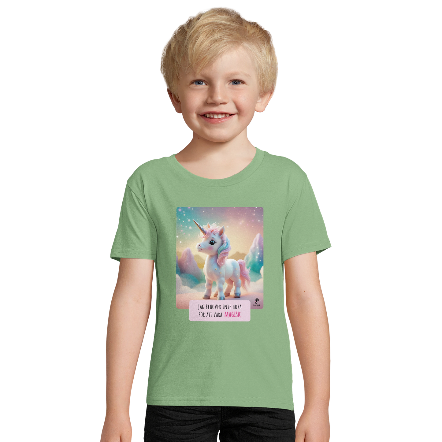 ECO Friendly T-shirt - Jag behöver inte höra för att vara magisk