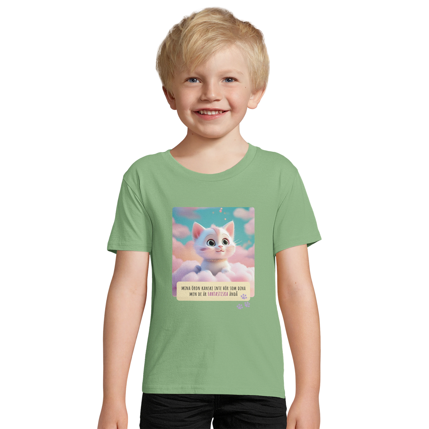 ECO Friendly T-shirt - Mina öron kanske inte hör som dina men de är fantastiska ändå