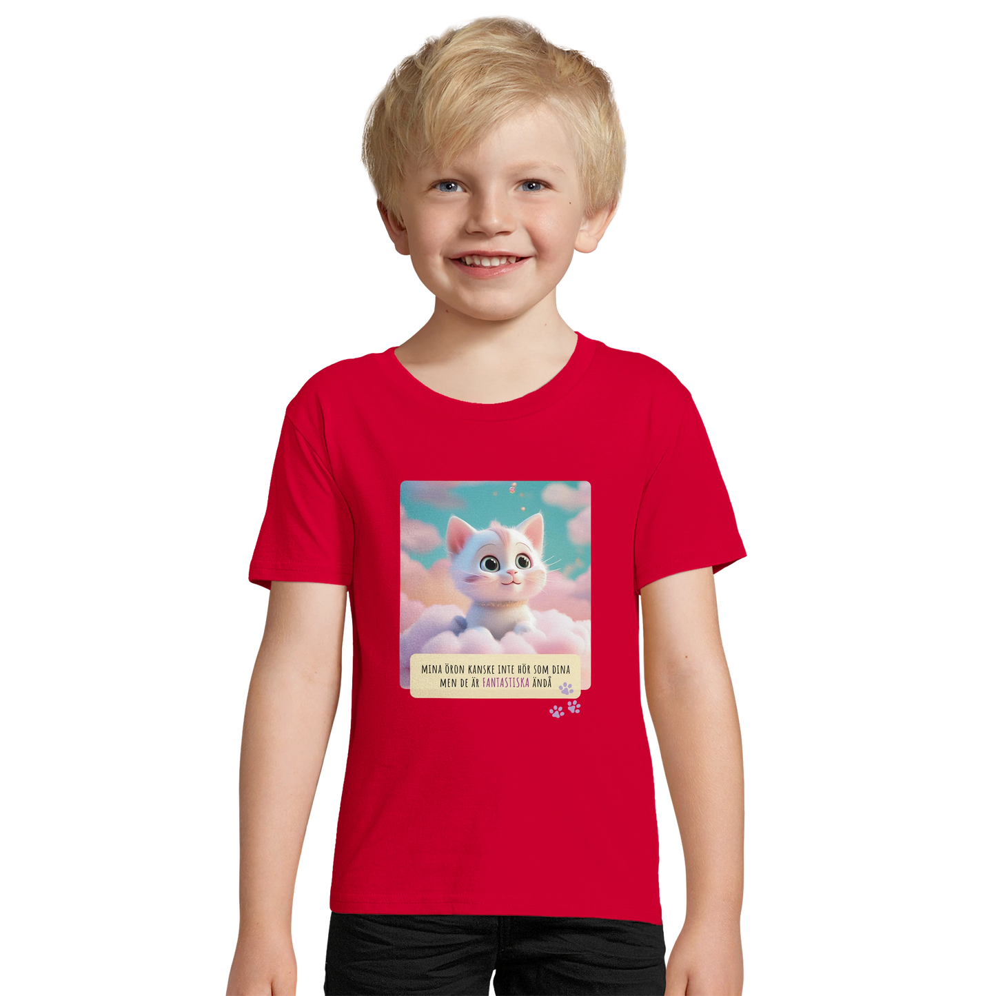 ECO Friendly T-shirt - Mina öron kanske inte hör som dina men de är fantastiska ändå