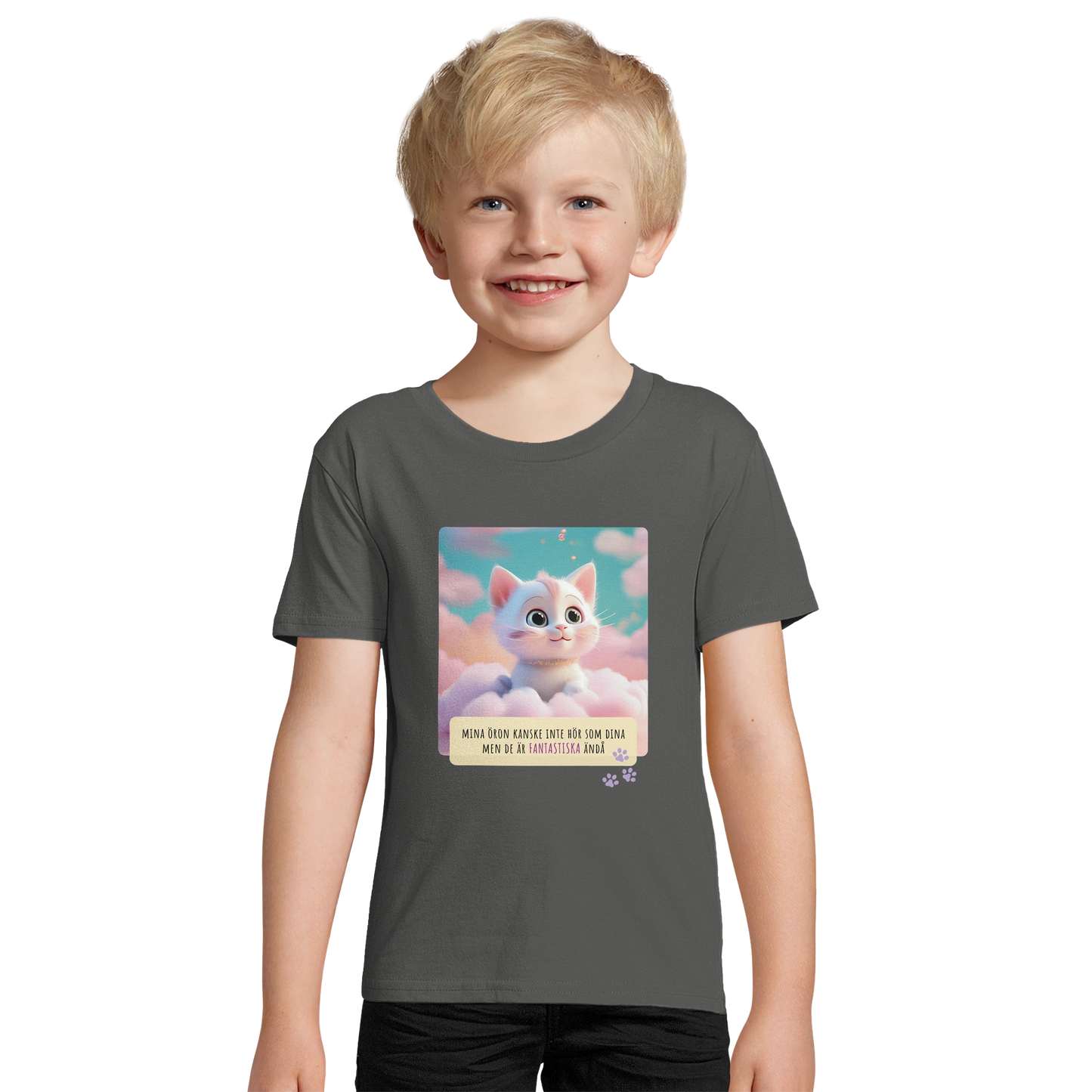ECO Friendly T-shirt - Mina öron kanske inte hör som dina men de är fantastiska ändå