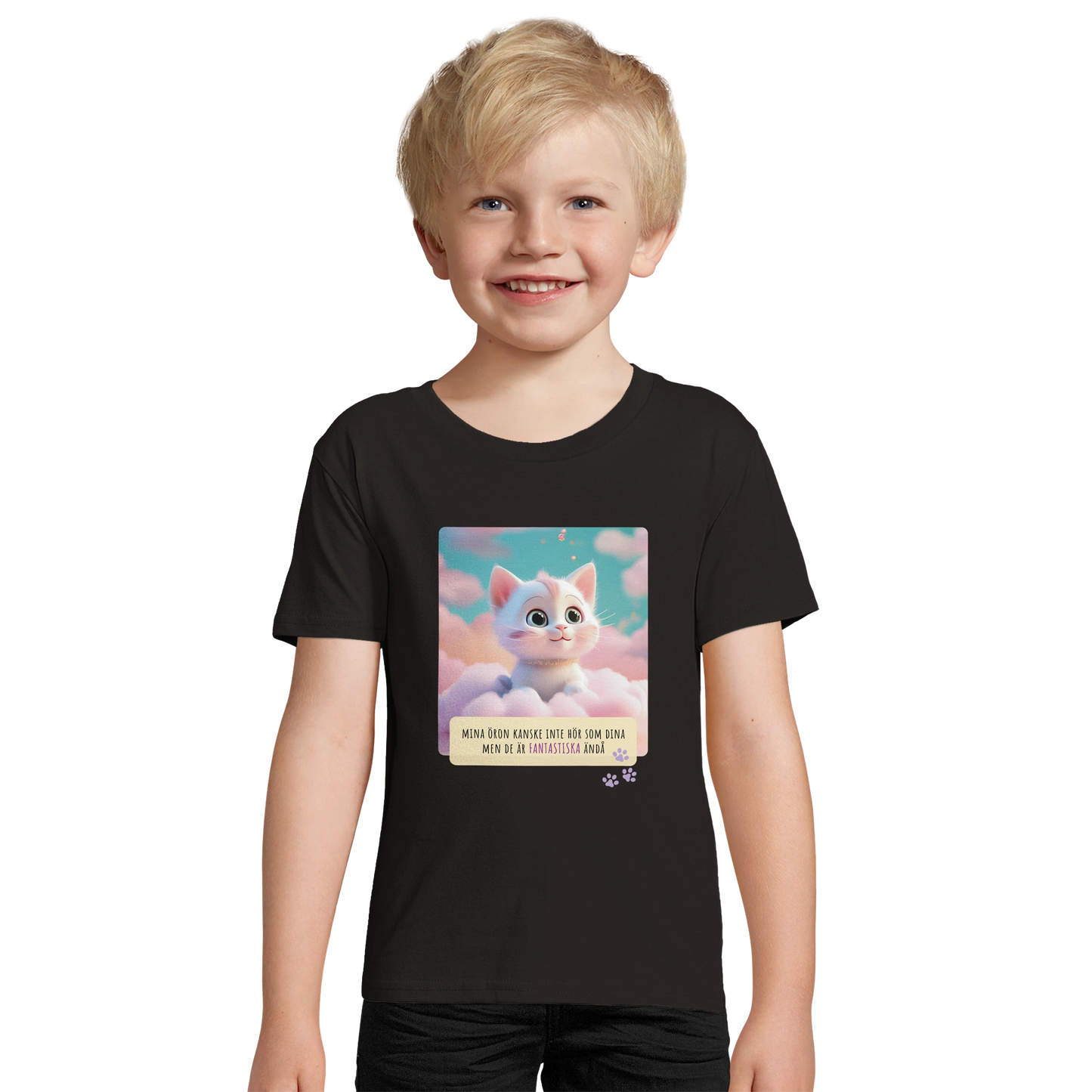ECO Friendly T-shirt - Mina öron kanske inte hör som dina men de är fantastiska ändå