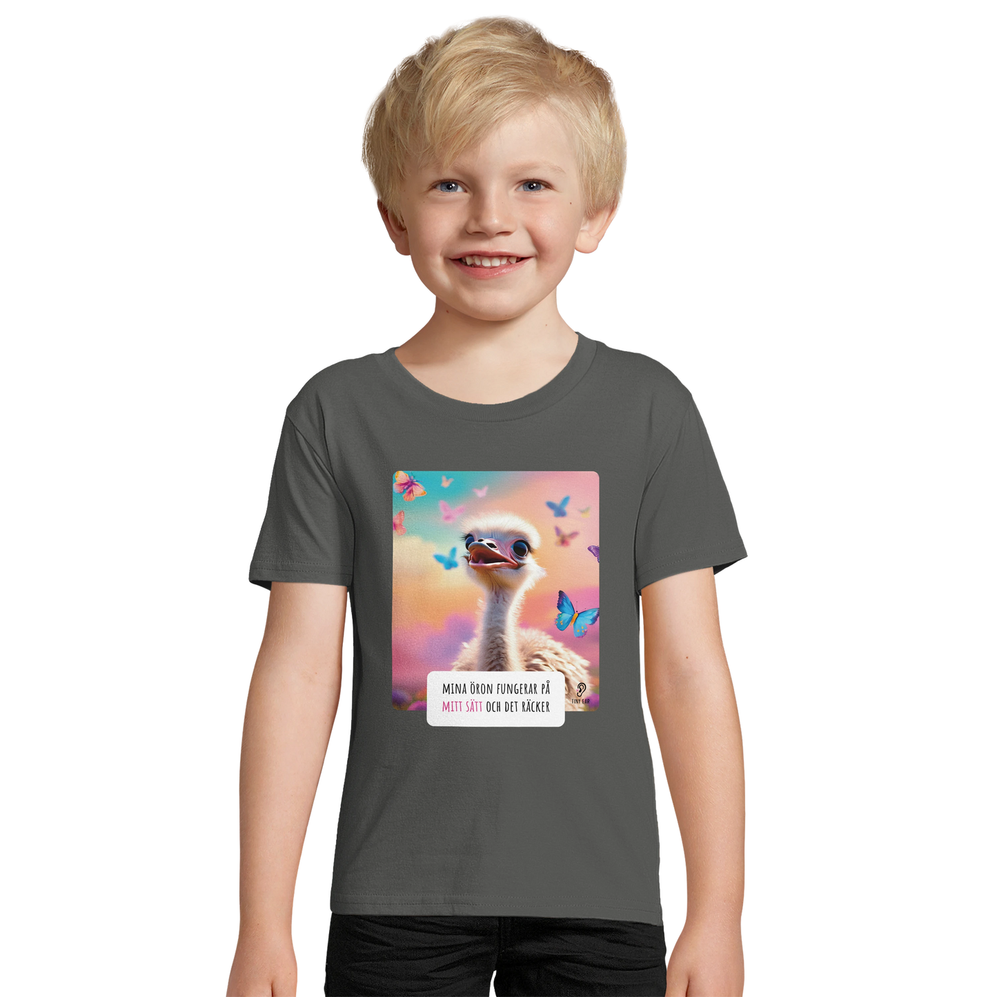 ECO Friendly T-shirt - Mina öron fungerar på mitt sätt och det räcker
