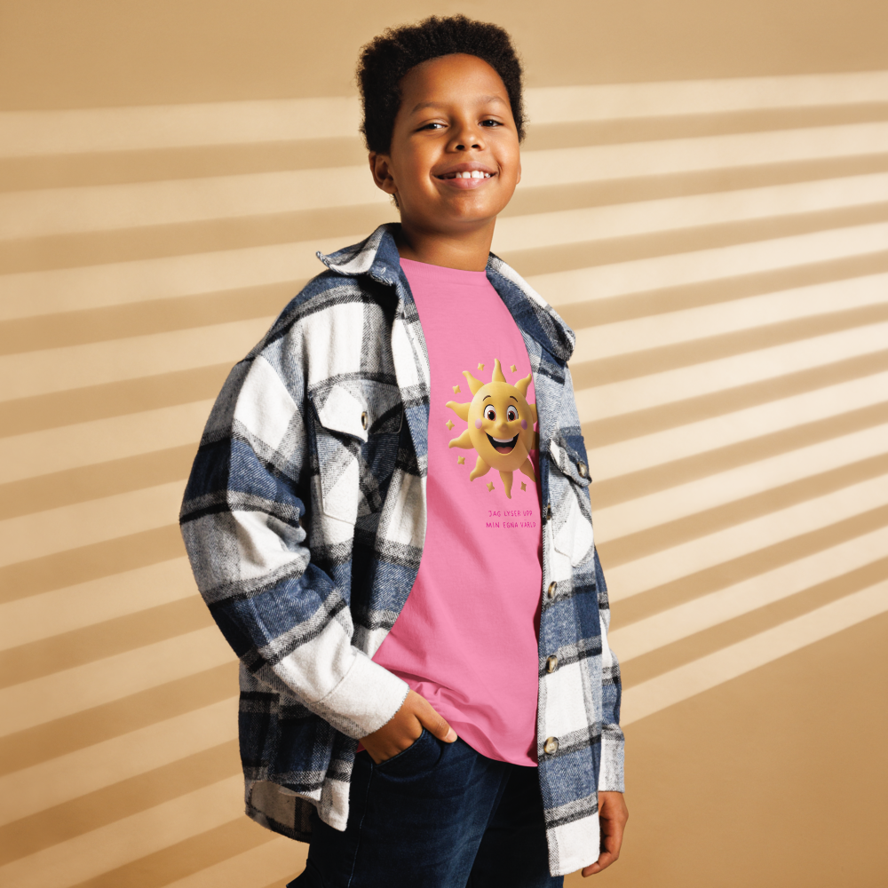 Personlig t-shirt med valfri bild och text/budskap