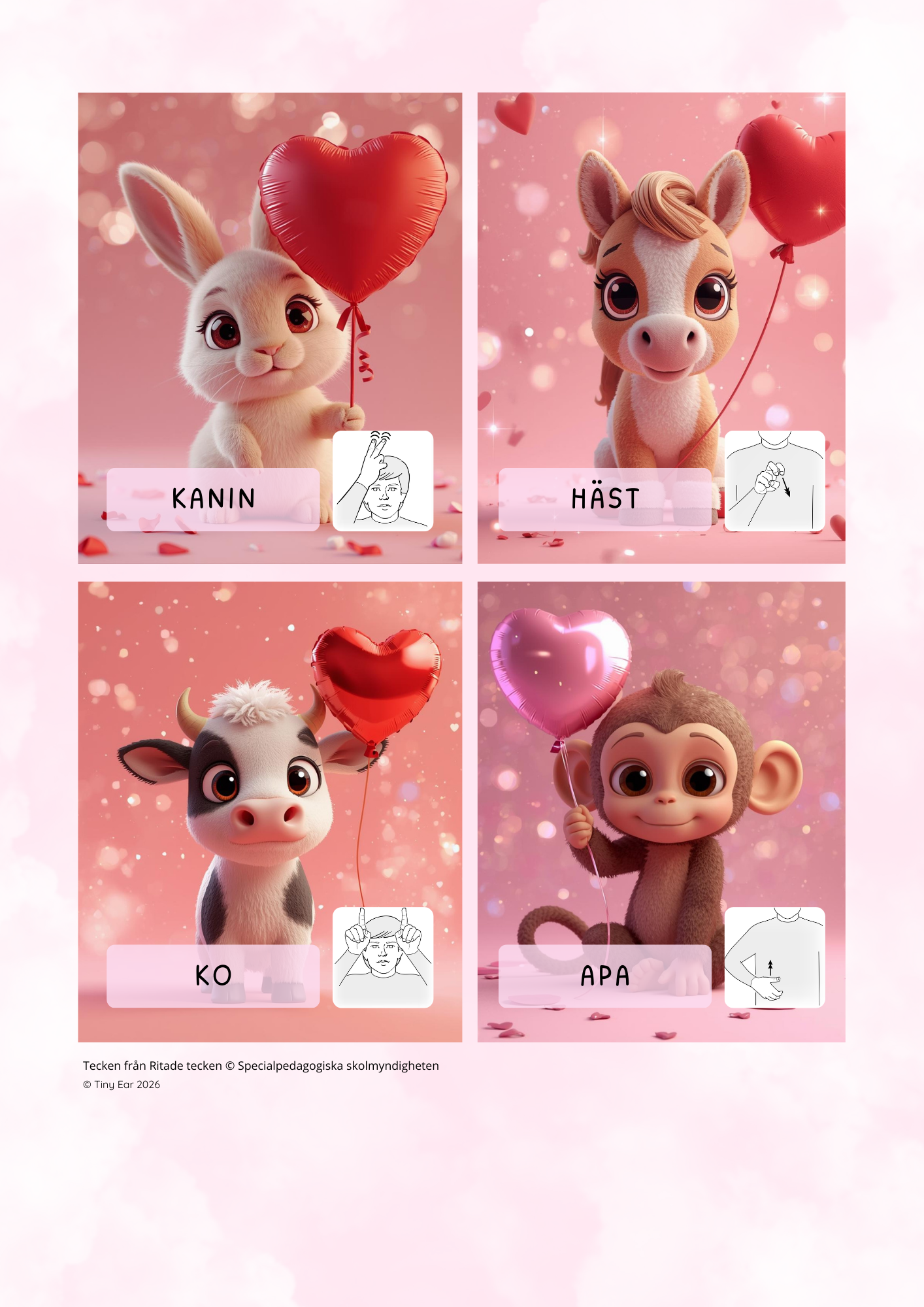 GRATIS KÄRLEKSTECKEN - DIGITAL PDF 💕