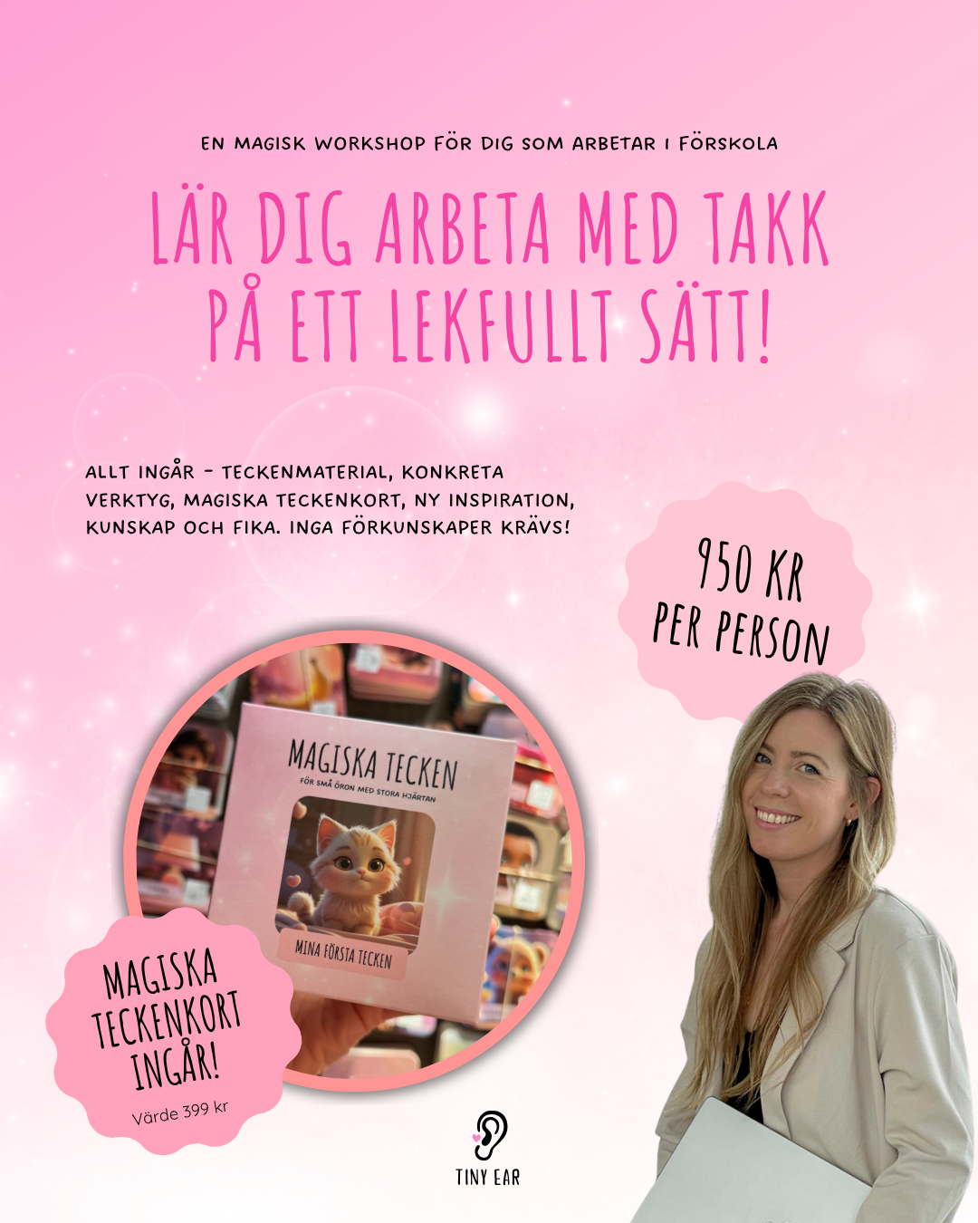 För förskolor/skolor - Magisk Workshop inom TAKK
