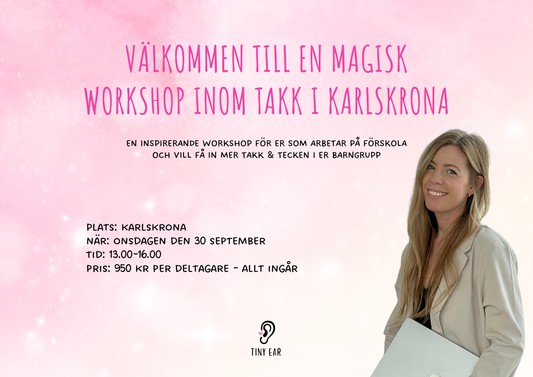 Magisk Workshop inom TAKK i KARLSKRONA - 30 september 2026