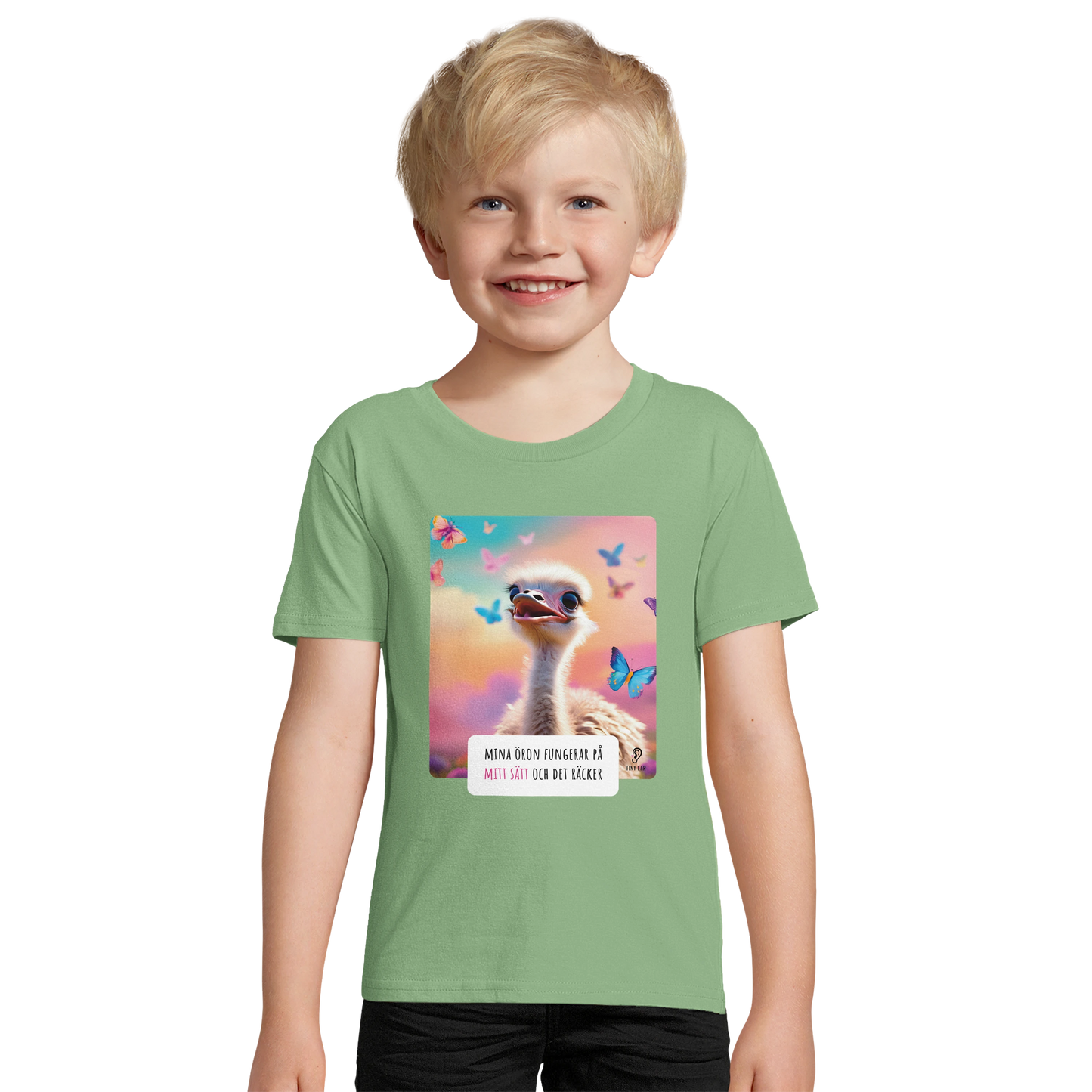 ECO Friendly T-shirt - Mina öron fungerar på mitt sätt och det räcker