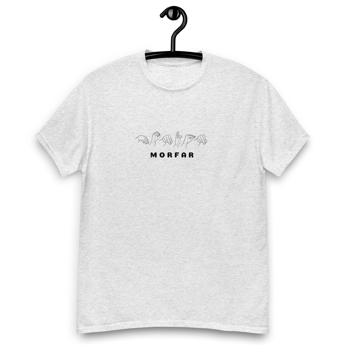NYHET! Personlig t-shirt med text och tecken från handalfabetet!